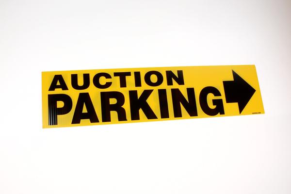 Auction Add On 6” x 24” Coroplast Signs (10/Pack)