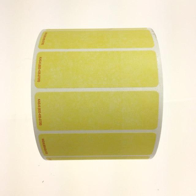 Blank Lotting Labels - Superstick or EZ-Off (1000/Roll)