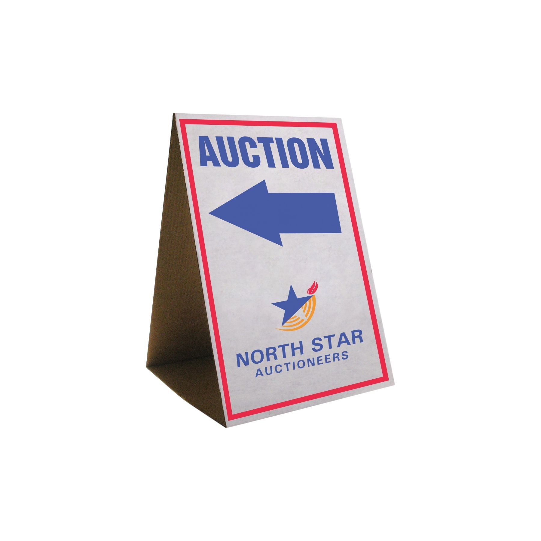 Custom Cardboard Tent Street Signs (25/pack)