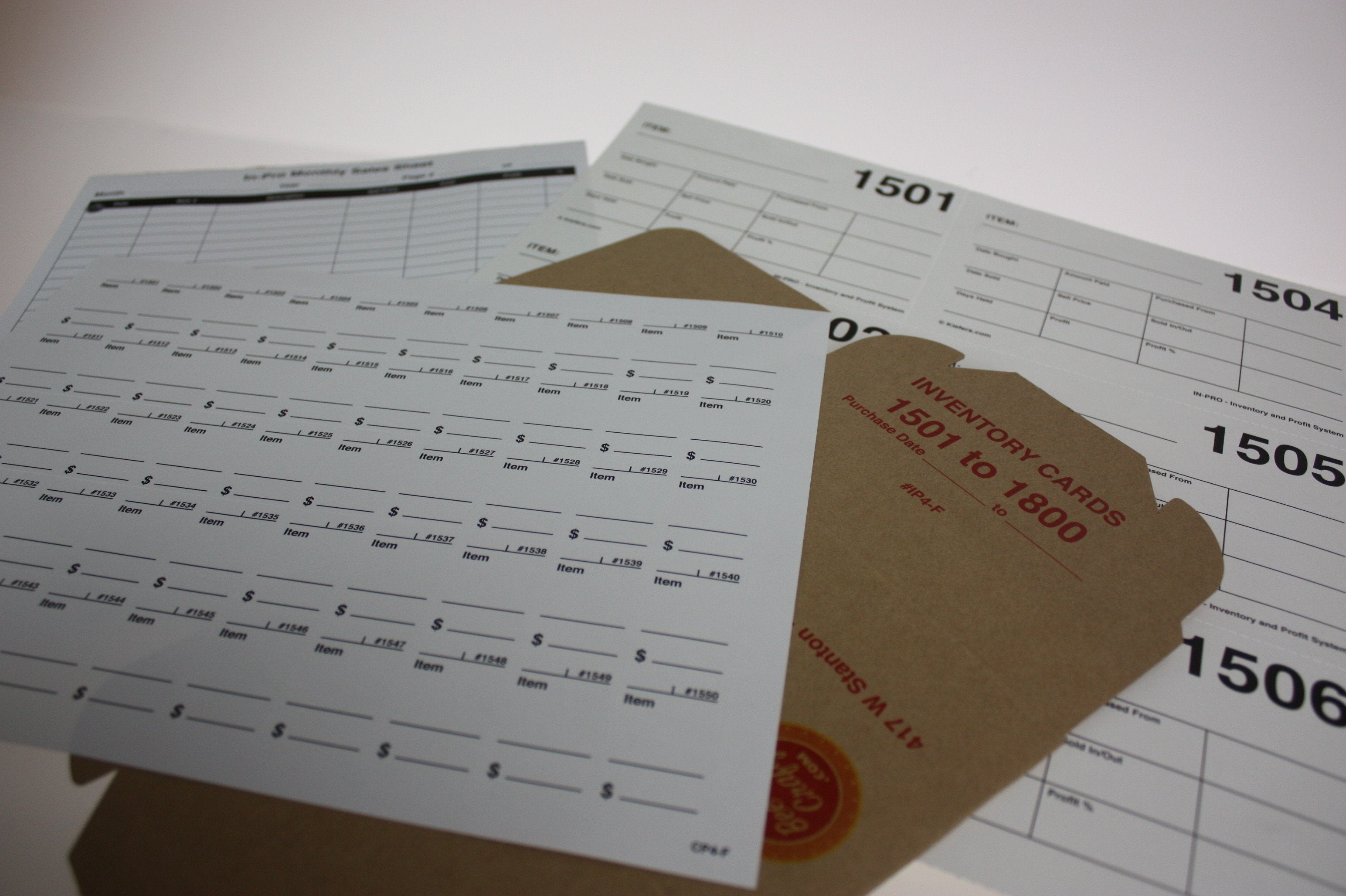 In-Pro Dealer Inventory & Profit System Kit