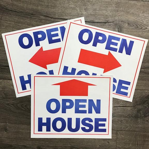 Open House Arrow Signs (50/pack)