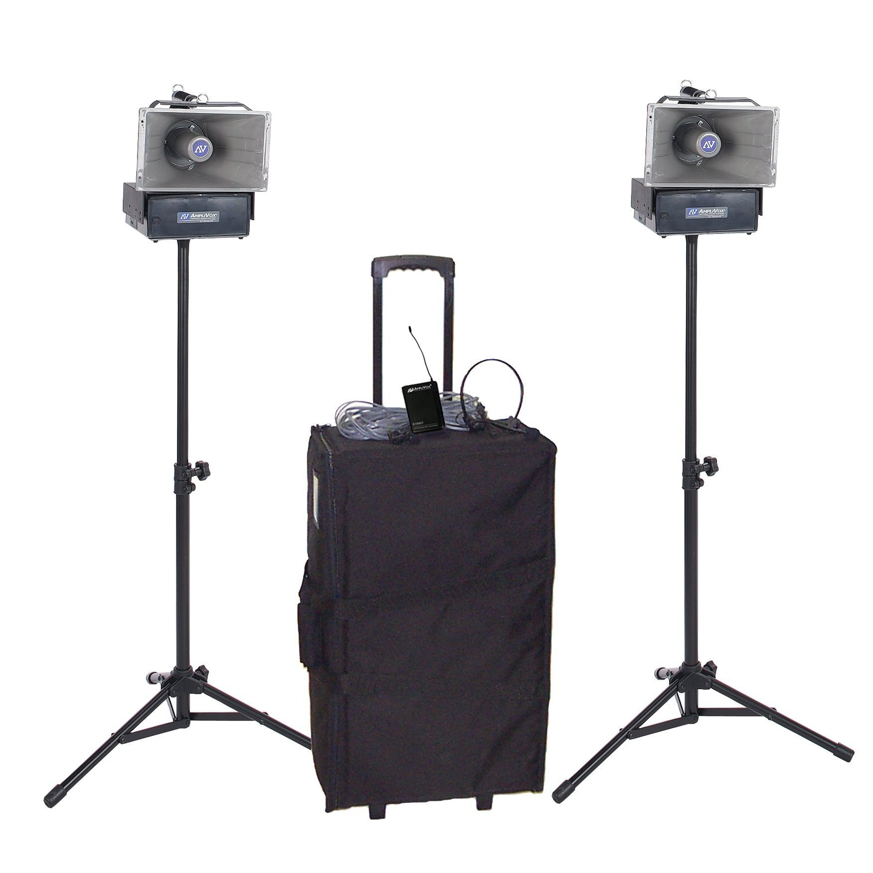 Wireless Speaker Half Mile Hailer Package by Amplivox