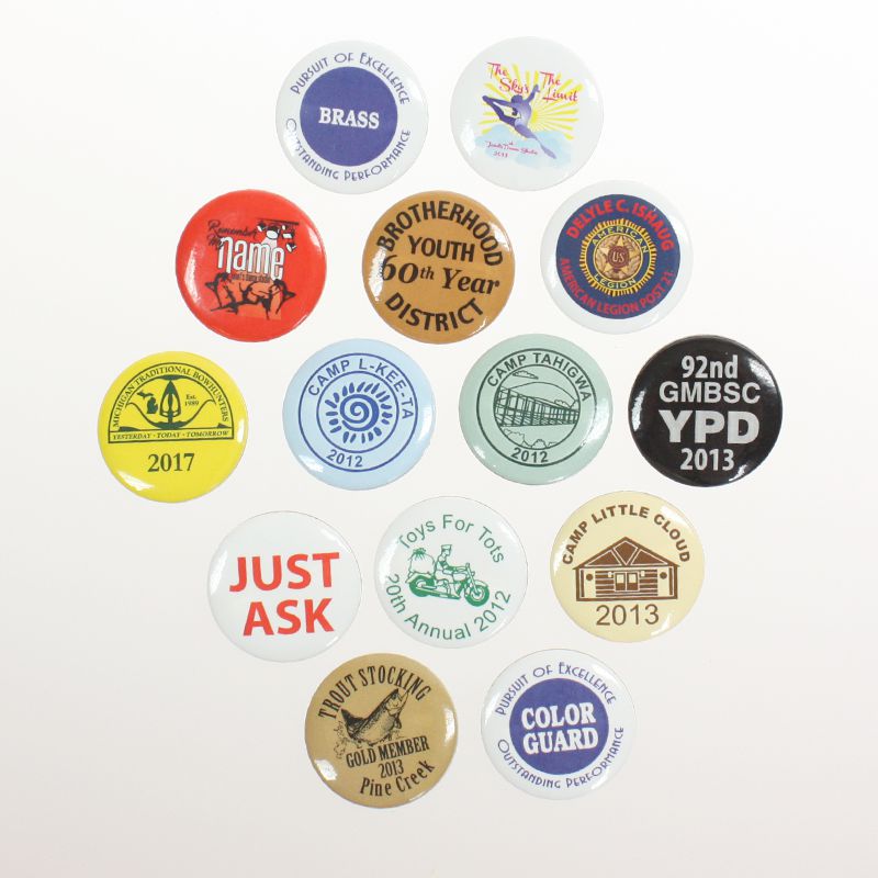 1-1/4" Round #1 Promotional Button