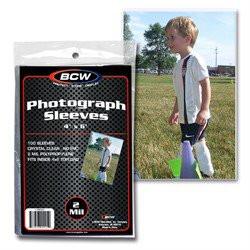 4" x 6" Photo Sleeves (100/Pack)