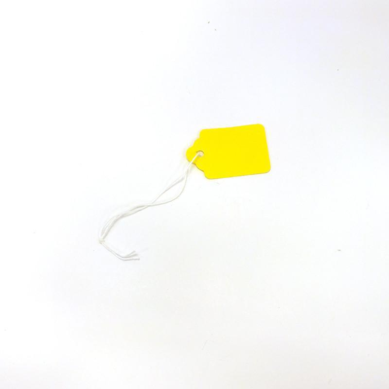 #5 Strung Colored Tags (400/Box) - 3 Colors