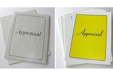Appraisal Cover Sets (25/Pack)