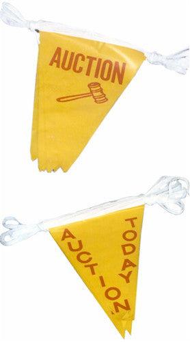 Auction Pennants - 30'