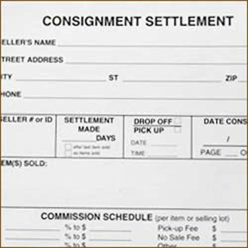 Consignment Settlement