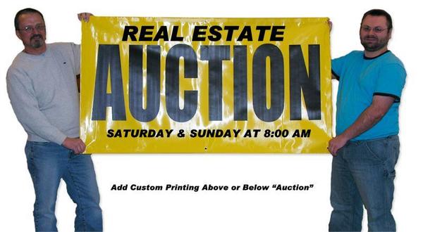 Custom “Auction” Banners (Several Options)