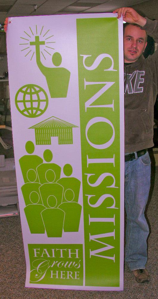 Custom Full Color Banner (2' Tall)