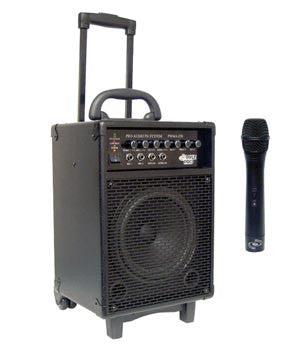 Pyle Pro 200W VHF Wireless Battery Powered PA System